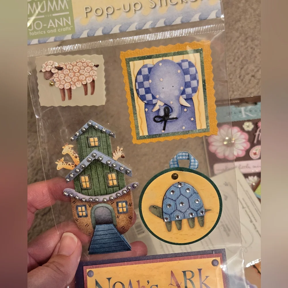 Scrapbook Embellishments Bundle Paper Crafts Stickers
